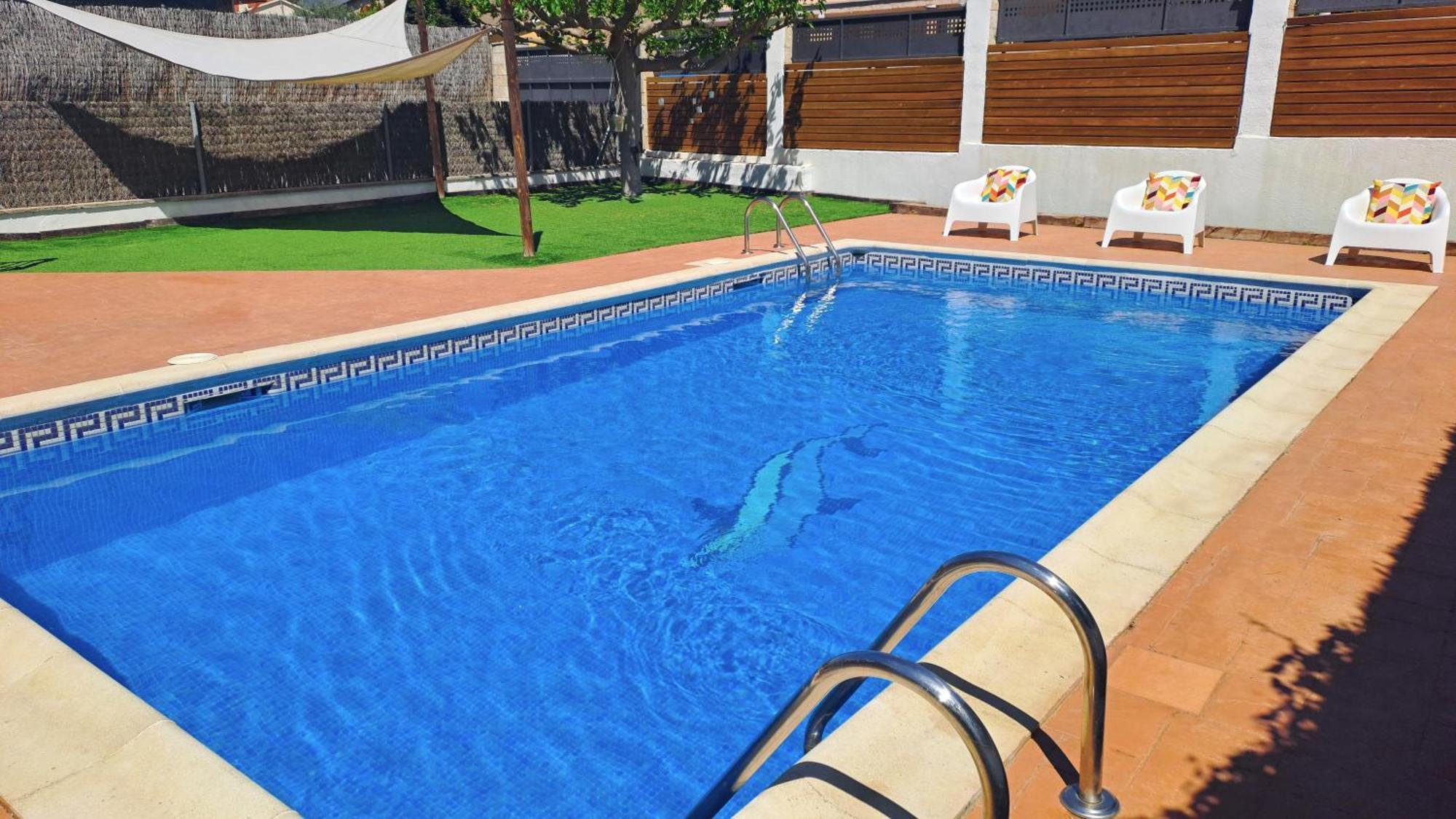Morera Blanca Piscina, Barbacoa, Chill-Out San Mateu de Bages 外观 照片