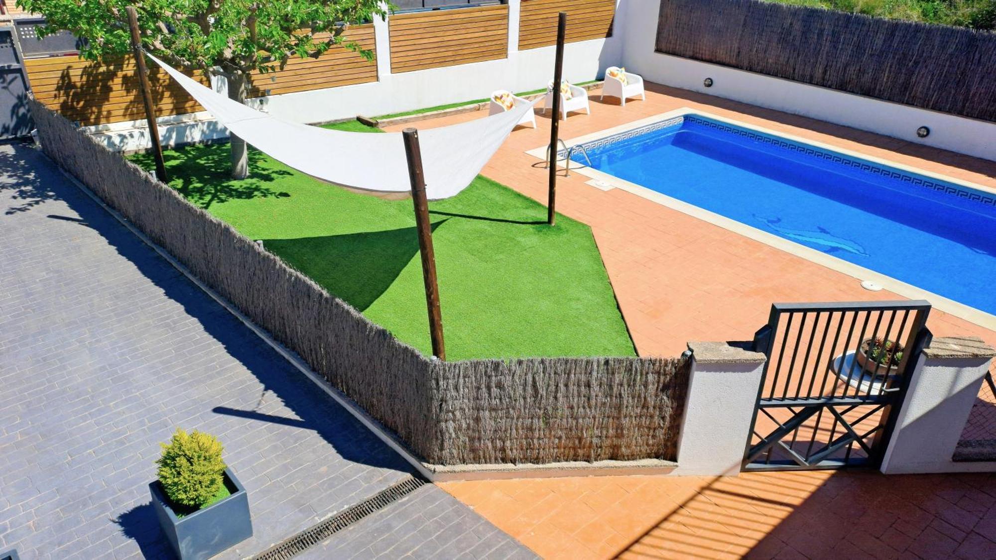 Morera Blanca Piscina, Barbacoa, Chill-Out San Mateu de Bages 外观 照片